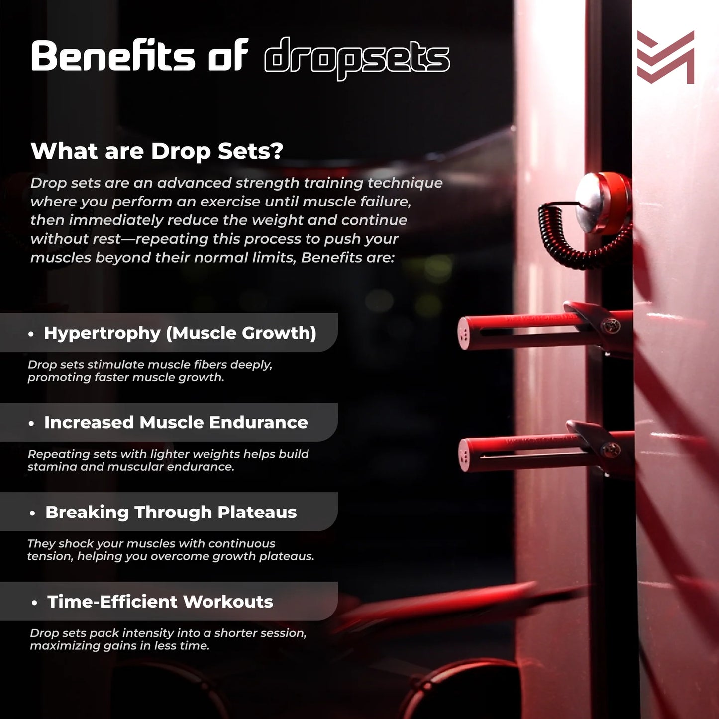GYM Drop Set Pin